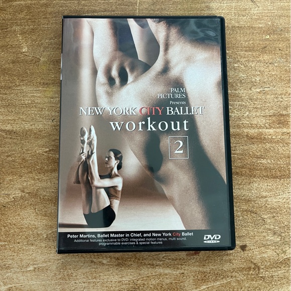 6/$30 New York City Ballet Workout 2 DVD - Picture 1 of 3